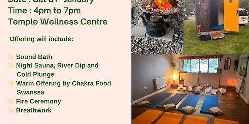 After Dark Sauna Circle and Sound Bath 31.01.26