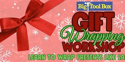 Christmas Gift Wrapping Class \u2013 Tips, Tricks & Ribbon Bows