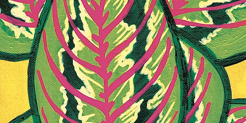 Prosecco, Plants and Painting