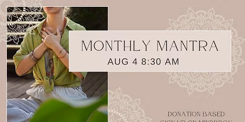 Monthly Pranayama & Mantra Meditation 