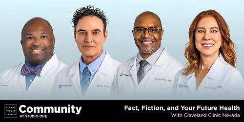 Community at Studio One Presents: Fact, Fiction, and your Future Health