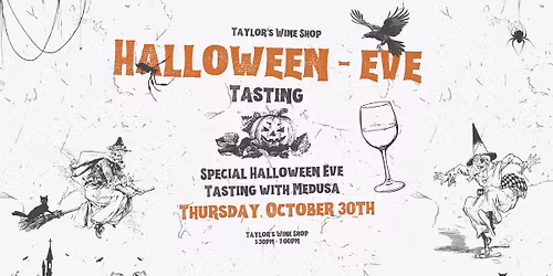 Special Halloween Eve Tasting with Medusa