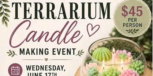 Terrarium Candles at DelFuego