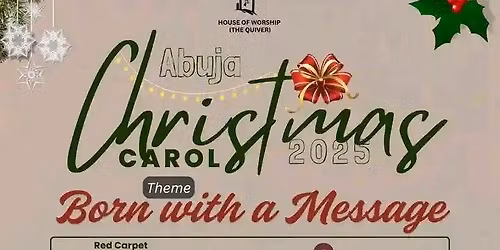 Abuja Christmas carol 