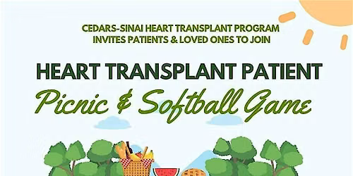 2026 Cedars-Sinai Heart Transplant Patient Picnic