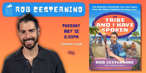 Rob Cesternino | The Tribe and I Have Spoken