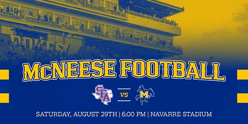 McNeese Football vs SFA