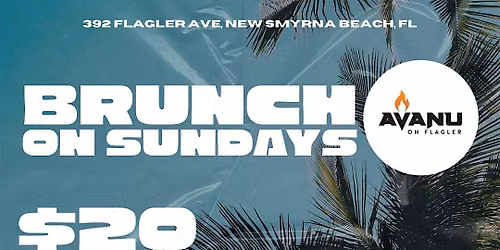 Brunch on Sundays at Avanu on Flagler