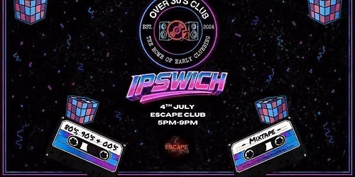 Over 30\u2019 Club Presents Daytime Disco - Ipswich Launch Party