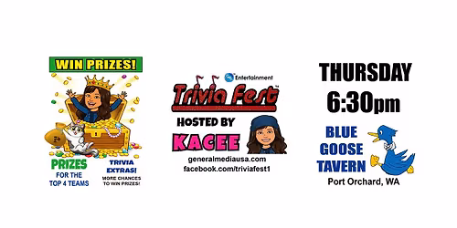 TRIVIA FEST at BLUE GOOSE TAVERN