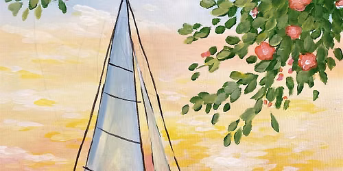 Sunset Sails Paint and Sip night