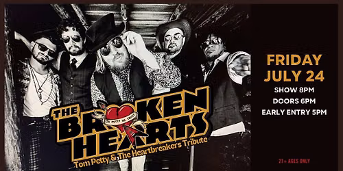 The Broken Hearts - Tom Petty Tribute at Jergels