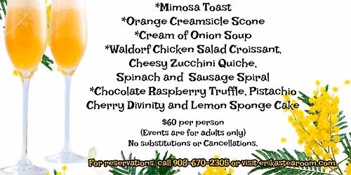 New Year's Day High Tea