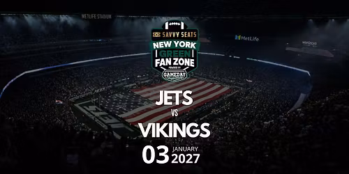 Jets vs Vikings Fan Zone at MetLife: Food, Drinks & Game Day Vibes!