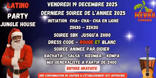 LATINO PARTY AU JUNGLE HOUSE