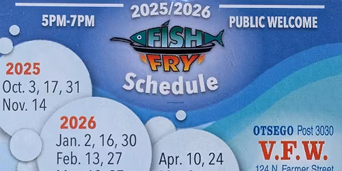 Fish Fry - $13