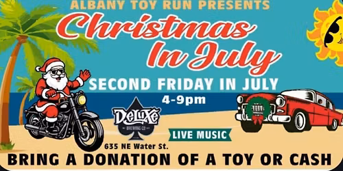 Albany Toy Run's Christmas in July