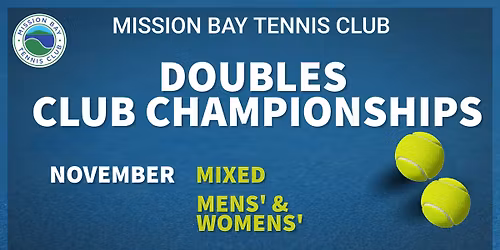 Doubles Club Championships 2025 - Men's & Women's