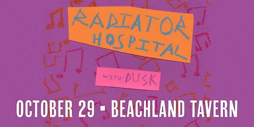 Radiator Hospital at The Rosetta Room