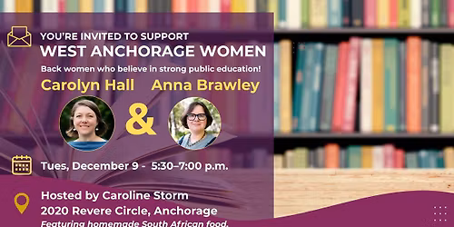 Support West Anchorage Women Who Support Education!