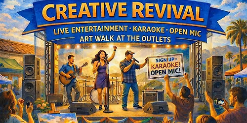 Creative Revival Art Walk at The Outlets