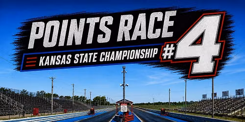POINTS RACE #4 KANSAS STATE CHAMPIONSHIP