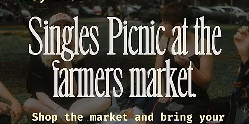 Singles Picnic at the Wicker Park Farmers Market