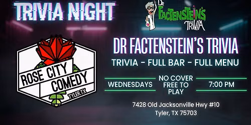 Trivia Night w\/ Dr. Factenstein