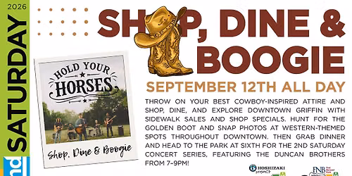 2nd Saturday Shop, Dine & Boogie
