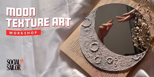 Moon texture art- Ahmedabad