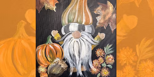 Gourdy the Gnome Paint Class