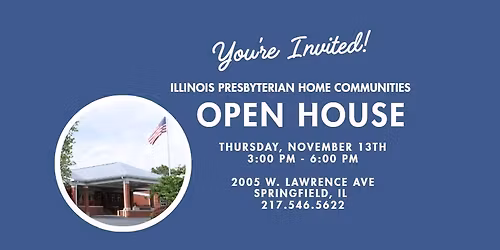 Senior Living Open House at Illinois Presbyterian Home Communities