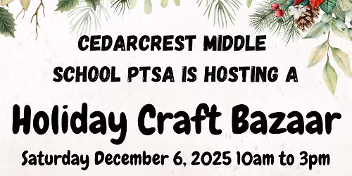 Holiday Craft Bazaar