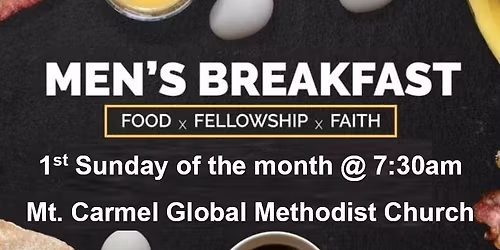 Men's Fellowship Breakfast
