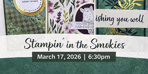 March Card Workshop - Shades O' Green!