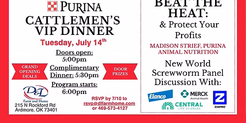 Cattlemen's VIP Dinner