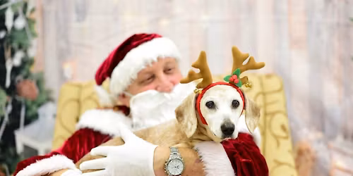 CHRISTMAS PAW-TY & PICS WITH SANTA