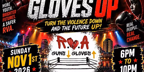RVA Guns Down Gloves Up