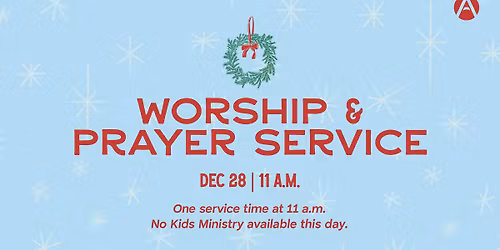 Worship & Prayer Service