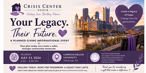 Your Legacy Can Shape the Future - Planned Giving Seminar
