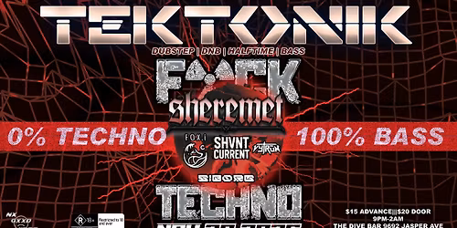 TEKTONIK - F**K TECHNO (Sheremet, SIBORG, FOX.i, Shvnt Current, Vytrom)