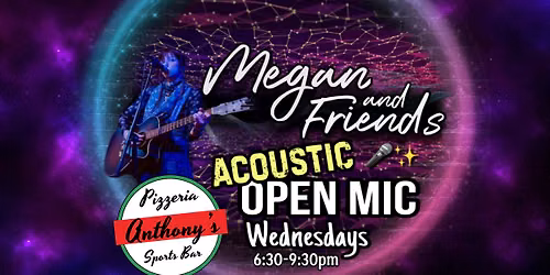 ACOUSTIC JAM NIGHT At Anthonys