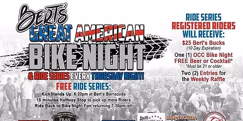 Bert's Great American Bike Night!