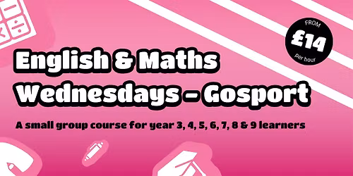 Primary\/Secondary Course (English & Maths), Year 3-9 (Gosport)