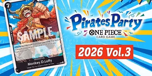 One Piece: Pirates Party Vol.3 @ The Wicked Goblin
