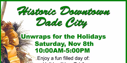 Historic Downtown Dade City Unwraps for the Holidays