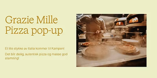 Graziemille Pizza Pop-Up