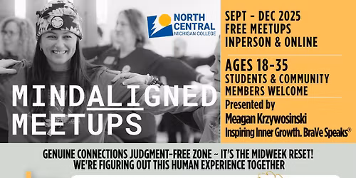 MindAligned Meetups ~ Yoga Studio ~ Ages 18-35 - FREE