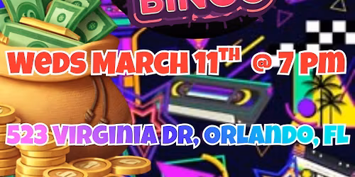 80s Music Bingo @ The Hideaway Bar Orlando