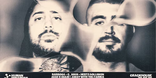 HUMAN DYNAMICS: BARBOSA & HERTZ COLLISION [*FREE ENTRY]